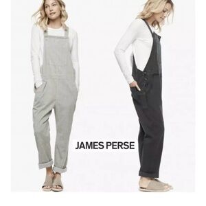 James Perse linen overalls jump suit
